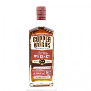 COPPERWORKS SINGLE MALT PEATED R34